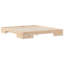 Floor Bed Frame With Storage Solid Pine Wood-804586009-804586012