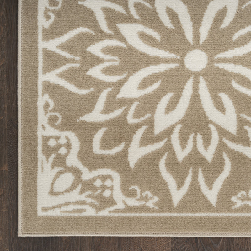 Crisette Floral Area Rug, Rectangle 5'3" x 7'3"