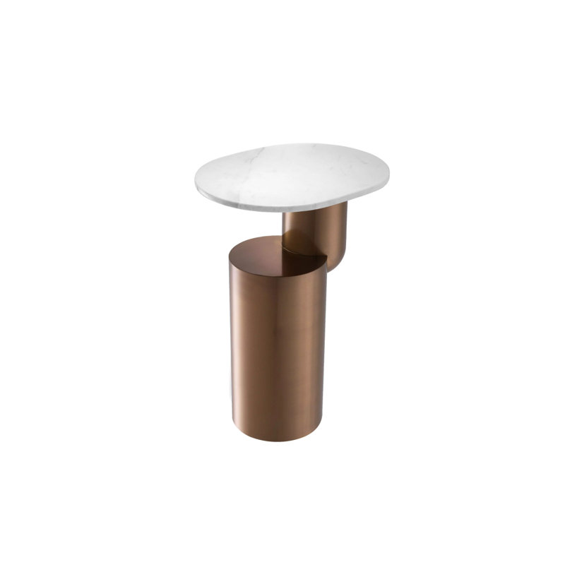 Tosca Marble Top End Table