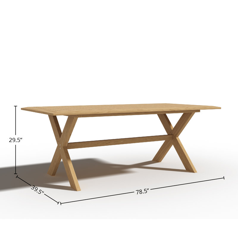 Outdoor Teak Dining Table