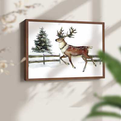 Art de Noël - DCCXVI - Reproduction encadrée - Restickable
