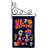 Double Sided 18.5'' H x 13'' W Polyester Day Of The Dead Flag Set
