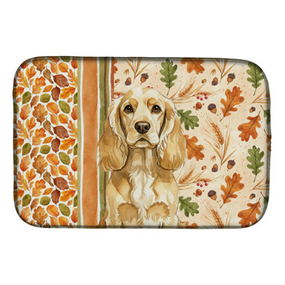 Tapis de séchage Buff Cocker Spaniel