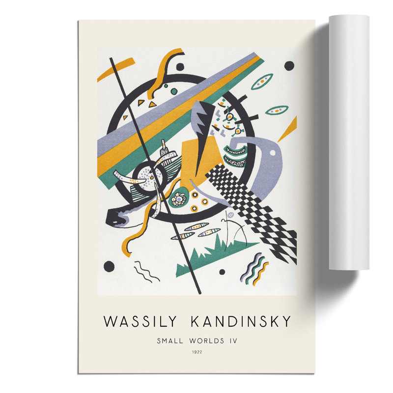 Small Worlds Iv by Wassily Kandinsky - No Frame Print, 30cm H x 21cm W x 0.1cm D