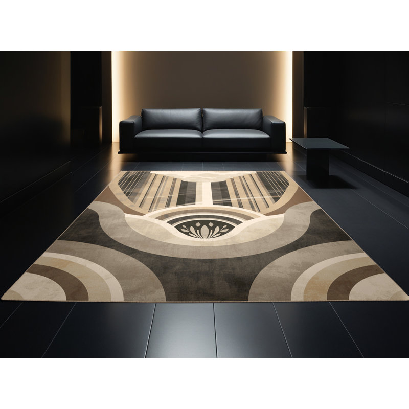Tapis arc-en-ciel doux et moelleux Kamena, 4 x 2
