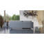 Andy Modern corner sofa with sleeping function and footstool-89496215