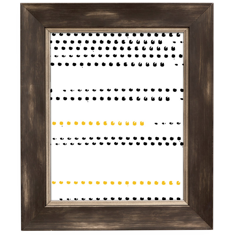 Cadre pour photo simple Heckstall, Argent / gris, 8 po x 10 po