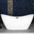 67'' x 30'' Soaking Acrylic Bathtub