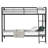Daury Twin over Twin Metal Bunk Bed-1810548354