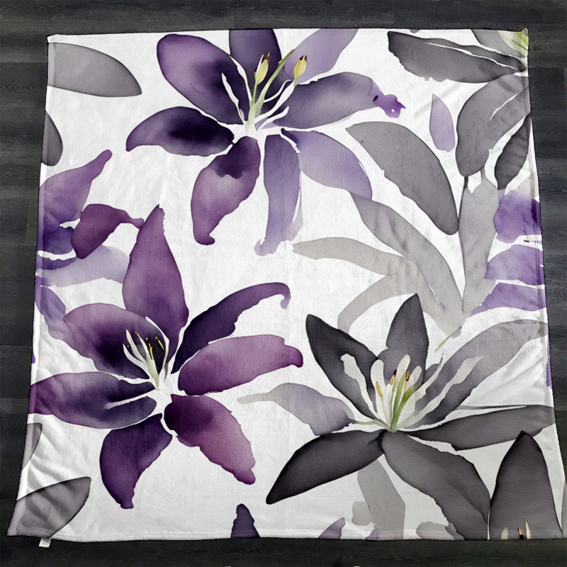 Throw Blanket, 51" W x 60" L