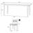 6 - Person White Rectangular Sintered Stone Stone Tabletop Dining Table Set