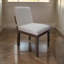 Chaise de salle à manger à dossier bas Umey