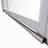 Bathroom Pivot Glass Door - 1/4" Tempered, 72" High, Easy Install 8" Stainless Steel Handle Shower Tempered Glass, Height