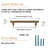 5" Center Bar / Handle Pull Multipack-98460755