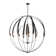 Cirque Double 12 - Light Sphere Globe Chandelier