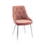 Chaise de salle à manger en velours touffetée Fabriciano-245071935