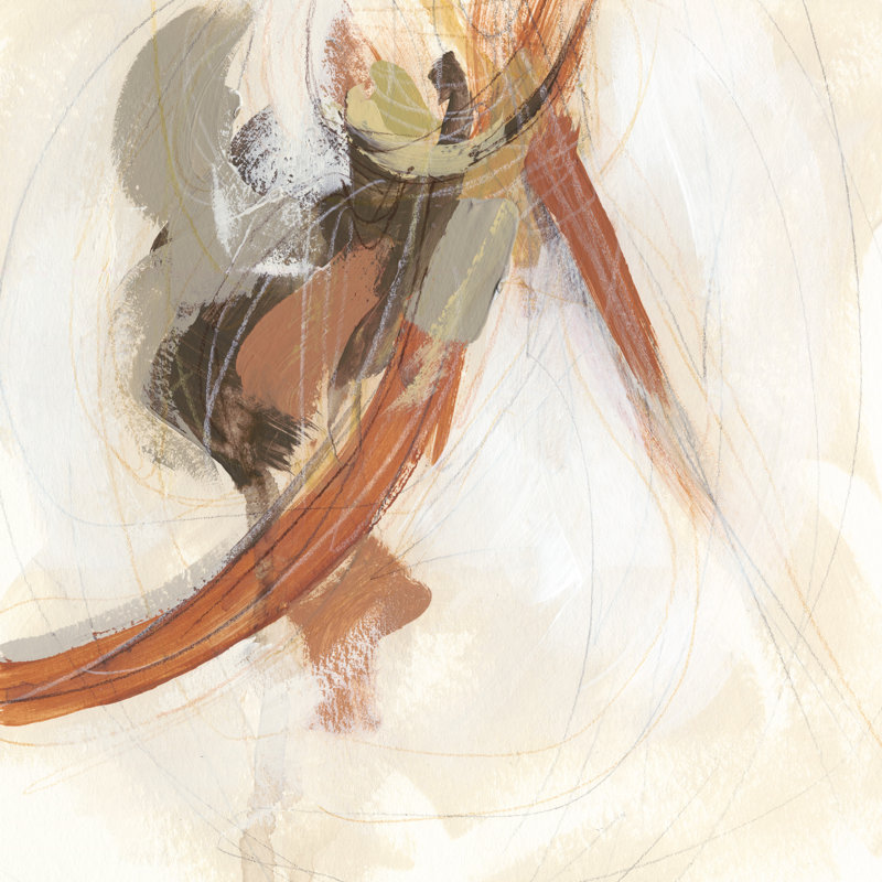 Upstage IV - Wrapped Canvas Painting, 51cm H x 51cm W x 3.8cm D