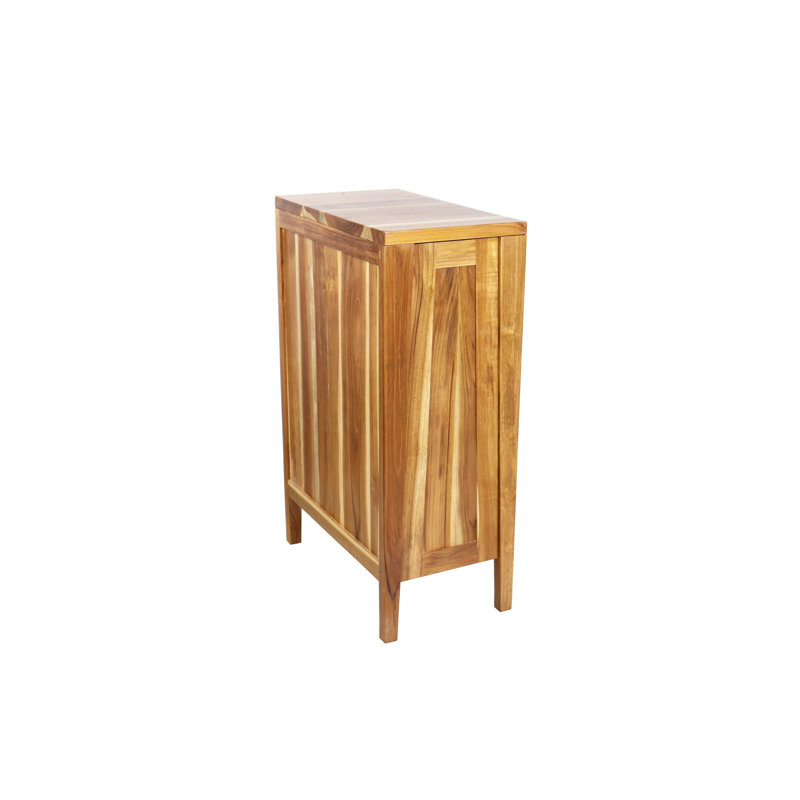 Meuble-lavabo autoportant de 12 po avec plateau en bois massif EcoDecors Signifiacado®
