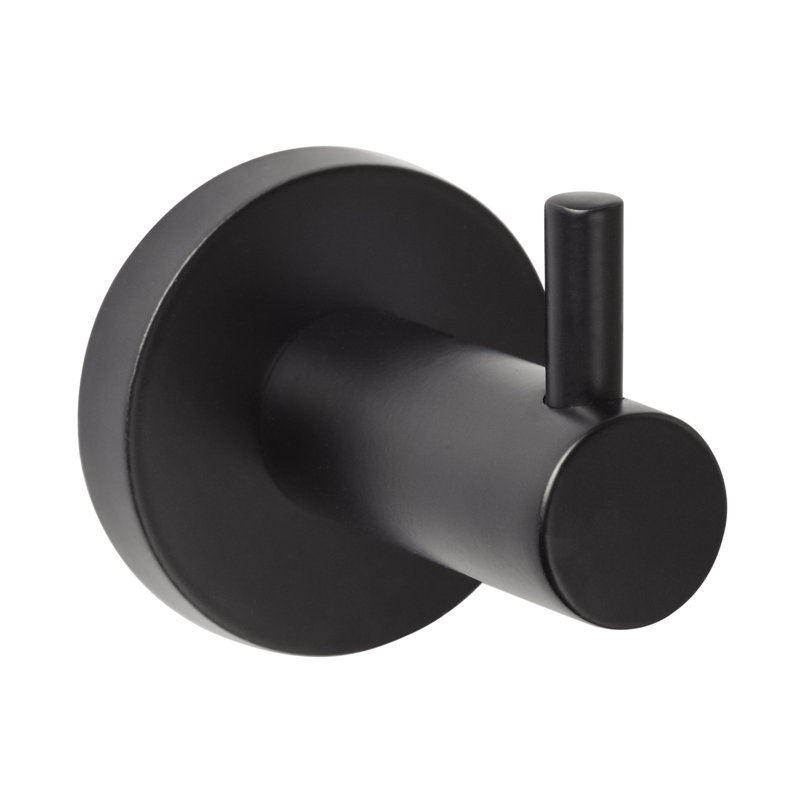 Lugano Robe Hook, Flat Black