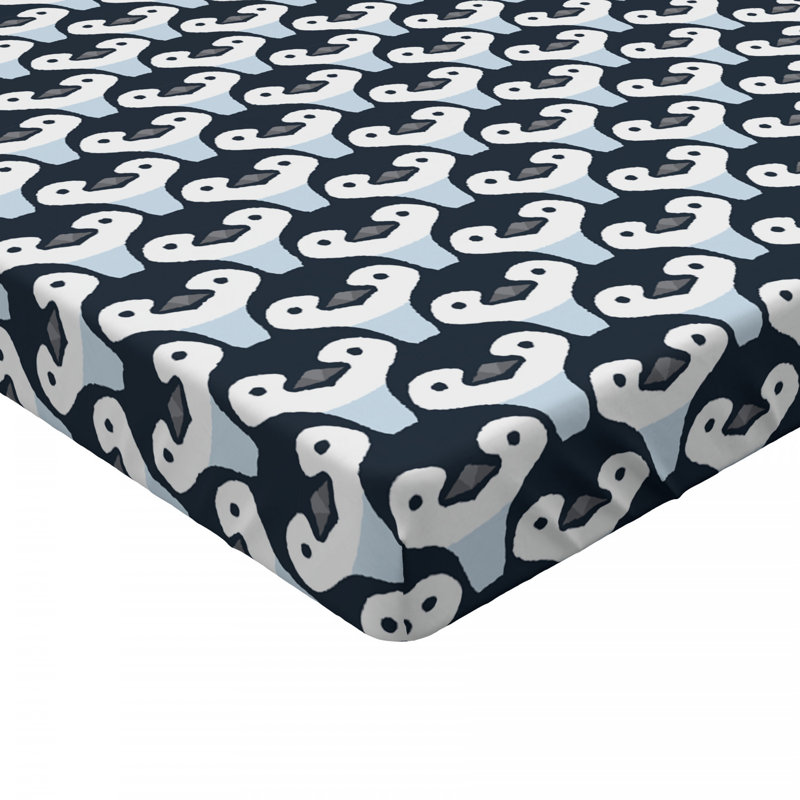 Microfiber Patterned Fitted Sheet, Twin XL Fitted Sheet