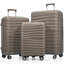 Ensemble de valises de voyage en PP de qualité supérieure, ensemble de valises à verrou TSA de 3 pièces aux dimensions de 20, 24 et 28 pouces avec roulettes pivotantes à 360 °