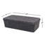 Sculpted Felt Storage Bin - Long with Lid-97811099