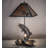 21" High Leaping Trout Table Lamp