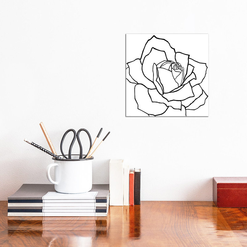 Danna Black by Art Mirano - Wrapped Canvas Print, 30.48cm H x 30.48cm W x 1.905cm W