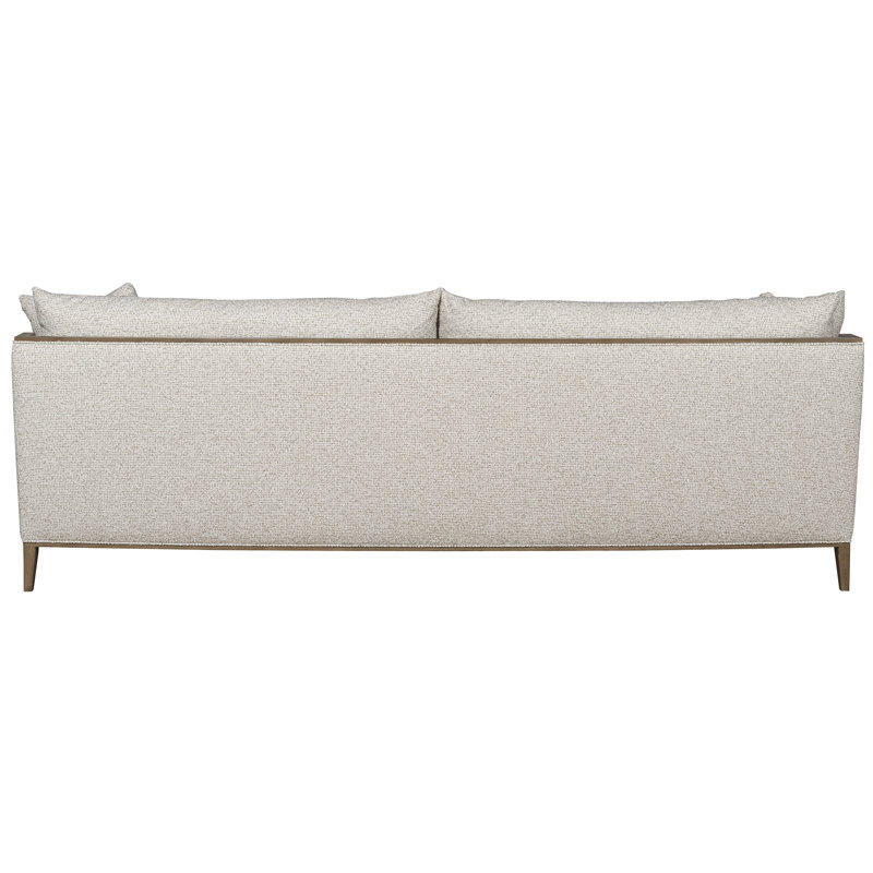 Blakely Two Seat Extended Sofa, Dove Gray, Nadia Steam