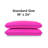 Memory Foam Fun Pillow Medium Standard Bed Pillow with Cool-to-the-Touch Cover-49634243