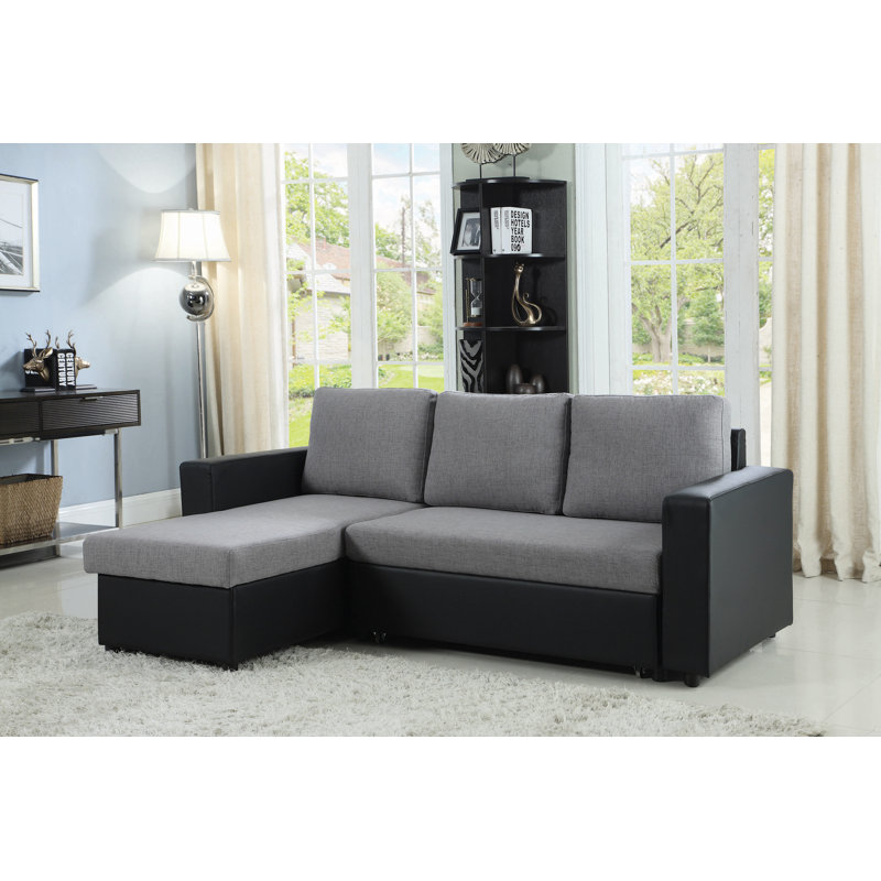 Canapé-lit et chaise longue à gauche 80,5 po Hammond
