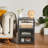 Nightstand Set With Charging Station End Side Tables Set With Storage Drawers And USB Ports & Power-721173950