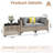 Outdoor Love Seat With Cushion-1454479172