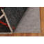 Tapis brun en laine noué à la main de conception unique 3 pi 10 po x 4 pi 9 po New Age