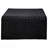 Black Square Woven Rattan Coffee Table-1157022993