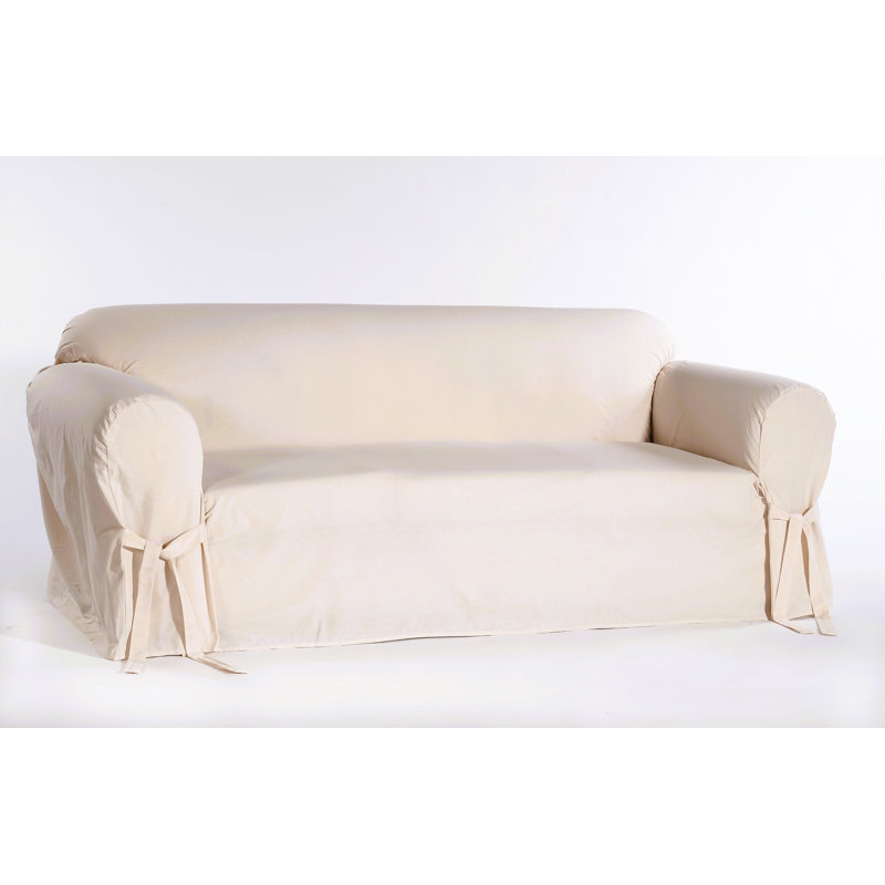 Housse pour canapé à coussins carrés/rectangulaires, Naturel