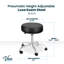 Tabouret pneumatique de bureau à hauteur réglable-2112190946