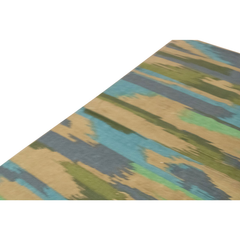 Flatweave Wool Area Rug in Multi