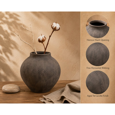 Vase en terre cuite Pavati