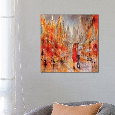 Salsa by Annette Schmucker - Painting on Canvas