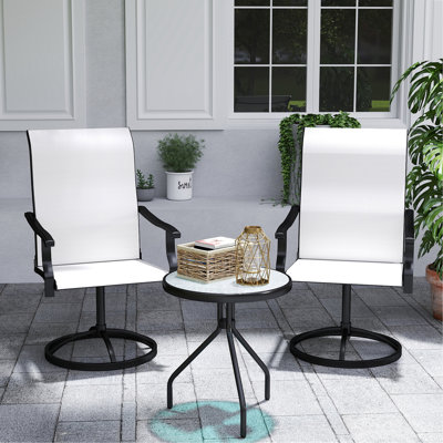 Ensemble de 2 chaises de patio Outsunny