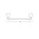 Arcana™ 18" Towel Bar