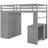 Loft Bed With Drawers,Desk,And Wardrobe-656528052-656528055