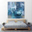 Abstract Blues II by Christina Long - Wrapped Canvas Painting-638492137