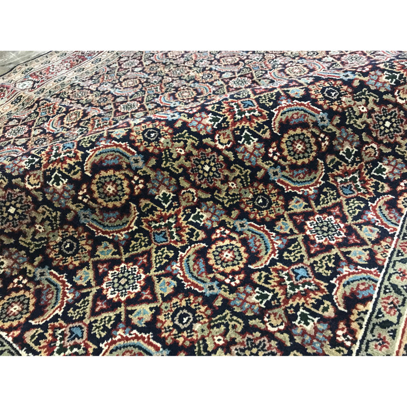 Wool Oriental Area Rug, Rectangle 9'2" x 12'