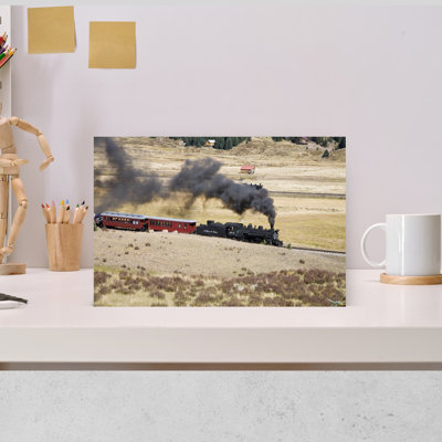 Cumbres & Toltec Steam Train Near Cumbres Pass, Colorado Usa Contemporary Nature Wall Art