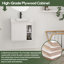 Ensemble de meuble-lavabo simple 24 po avec plateau en céramique Wystan-723046974-723046975