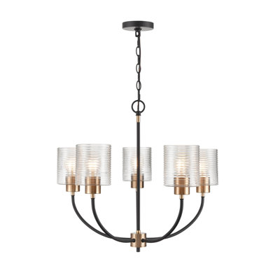 Lustre classique / traditionnel à 5 lumières 