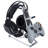 Acrylic Tabletop Audio Rack Headphone Stand
