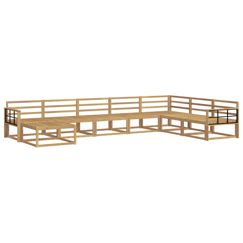 406cm Wide Patio Sectional Set